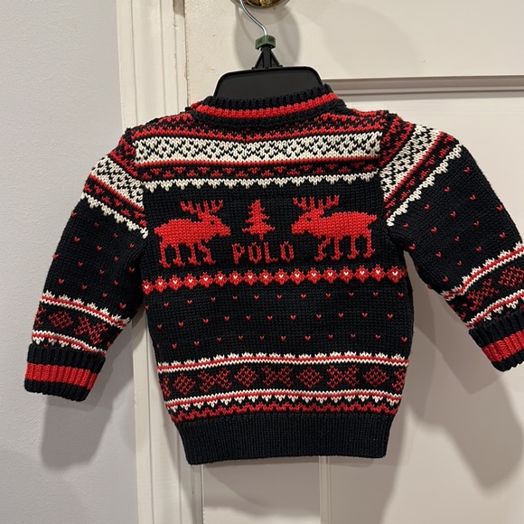 NWT  Ralph Lauren Reindeer Holiday Sweater - Picture 2 of 7